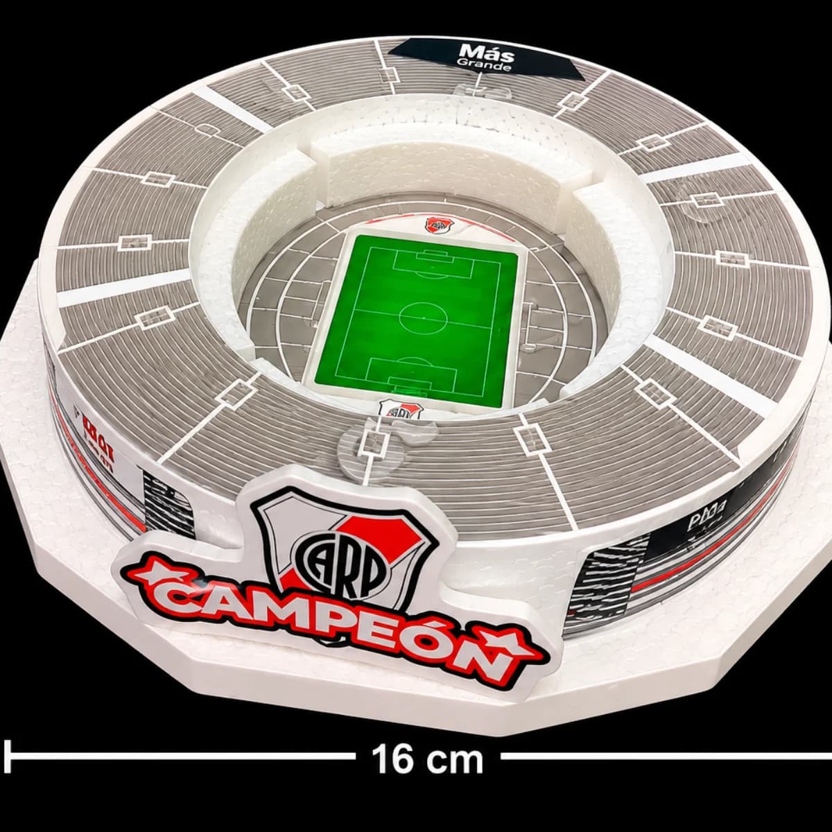 ADORNO CANCHA REPLICA EL MONUMENTAL (RIVER) x1 ETIQUETADOS